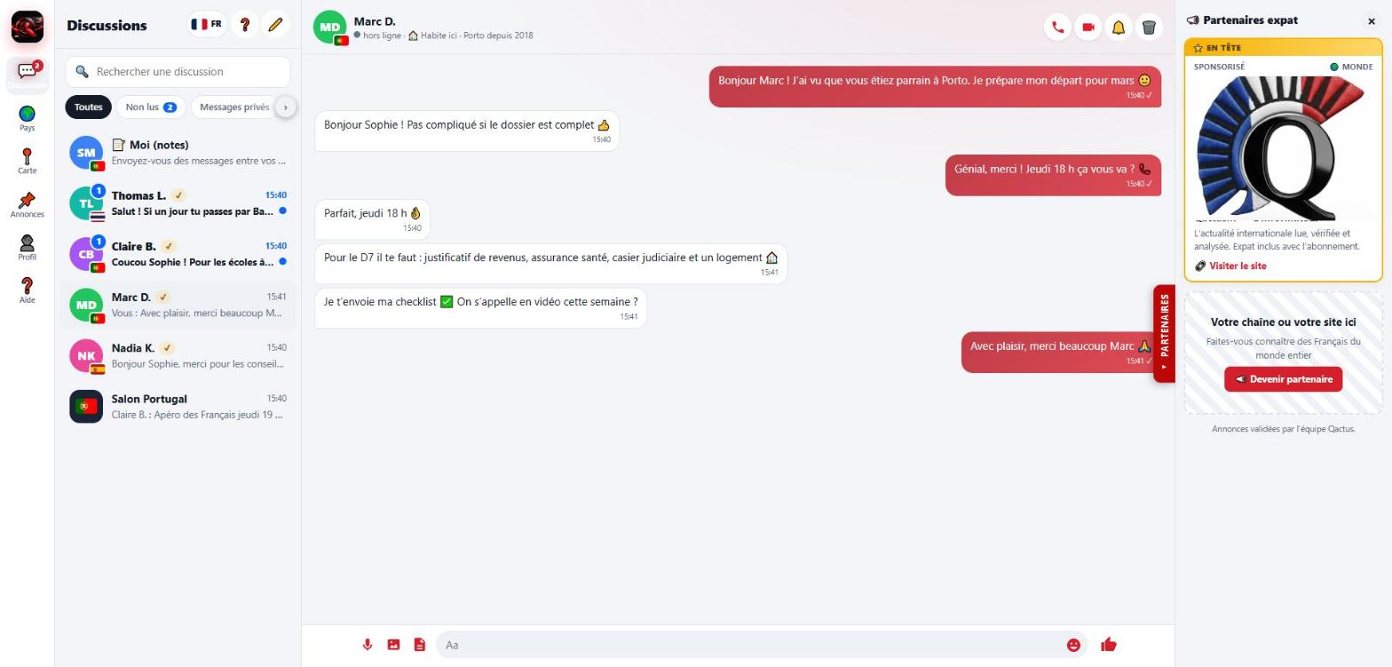 Conversation privée